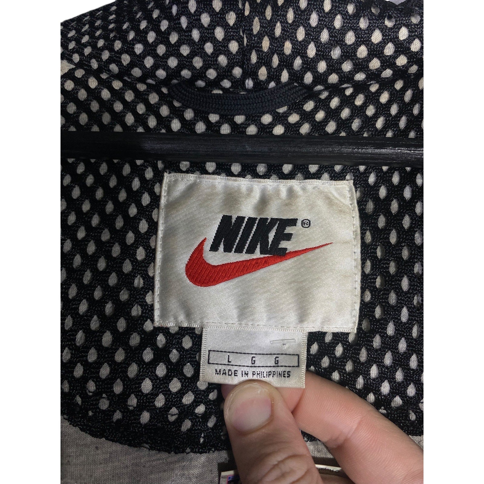 Vintage Nike Full Zip Hooded Windbreaker