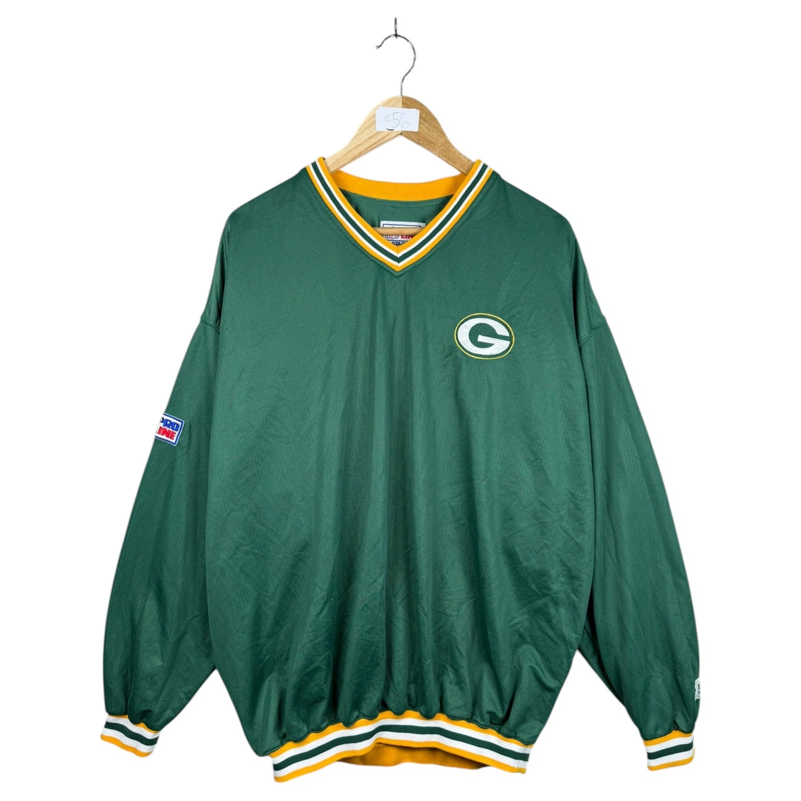 Vintage Starter Green Bay Packers NFL Pullover Windbreaker