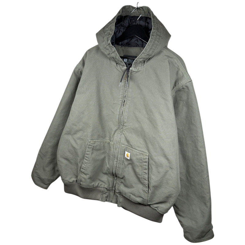 Vintage Carhartt Insulated Full Zip Hoodie