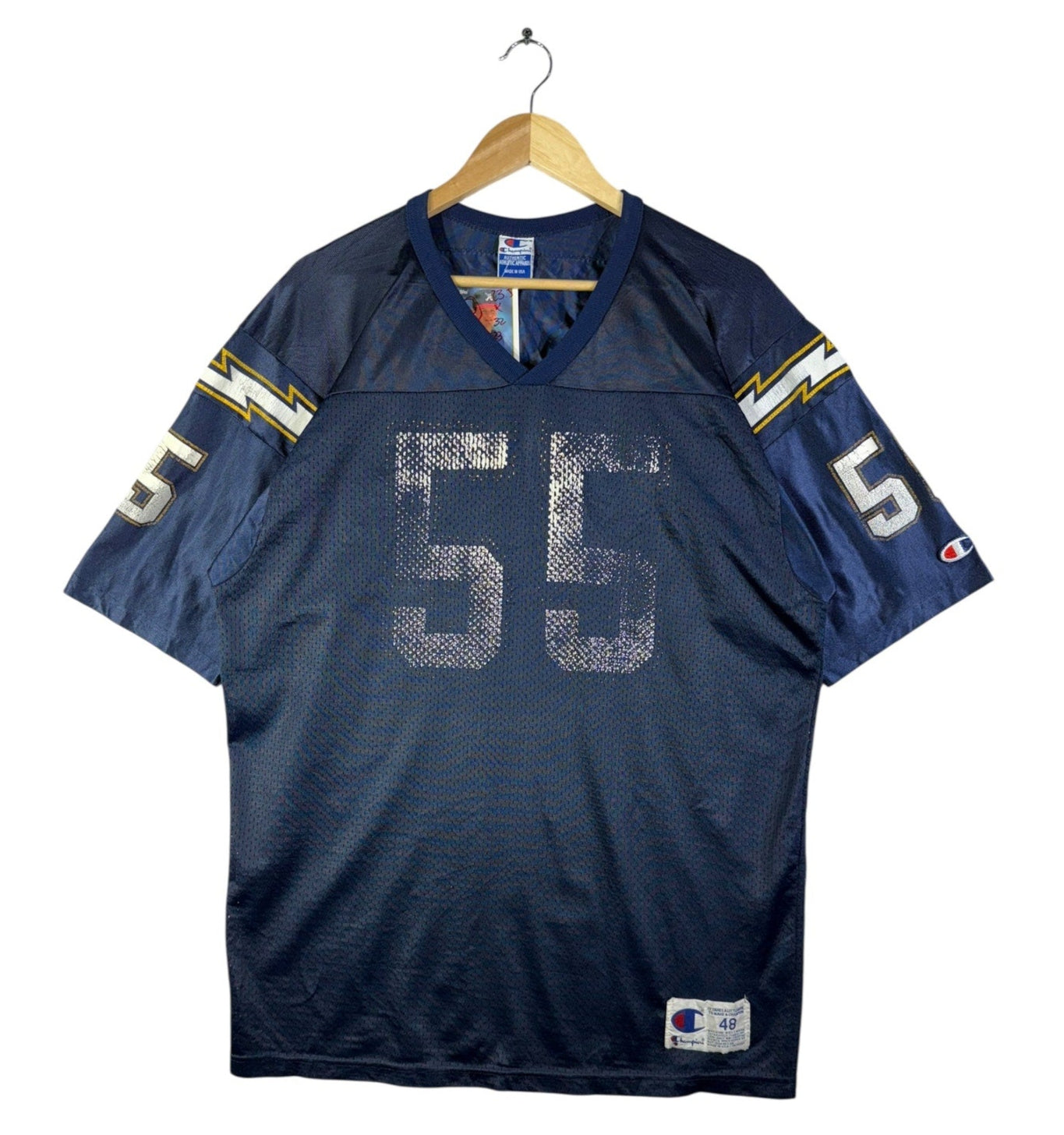 Vintage Champion Junior Seau #55 San Diego Chargers NFL Jersey