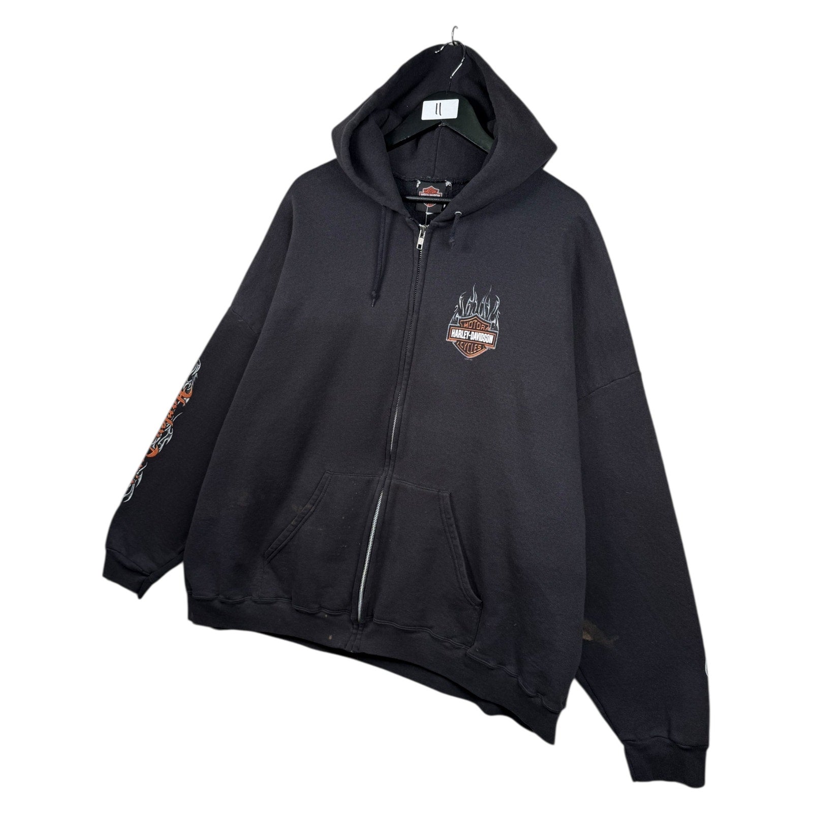 Vintage Harley Davidson Full Zip Hoodie
