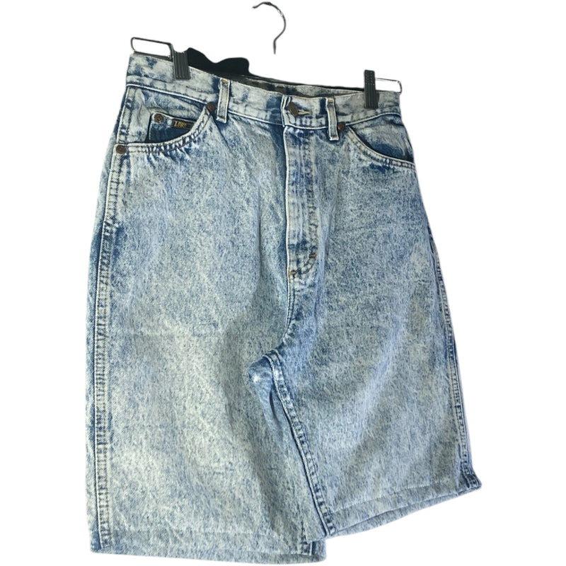 Vintage Acid Wash Denim Shorts 28