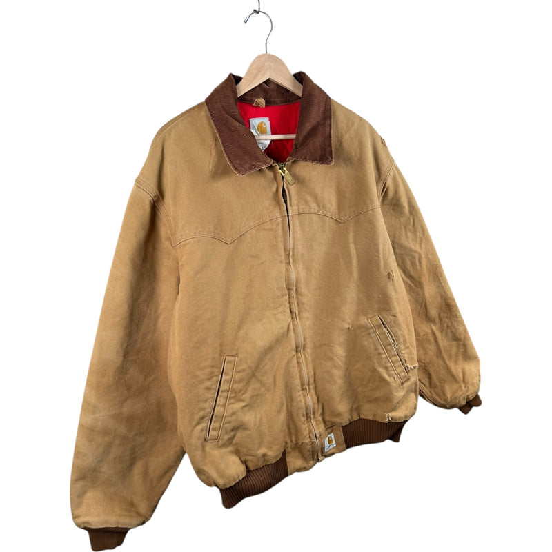 Vintage Carhartt Insulated Full Zip Workwear Jacket