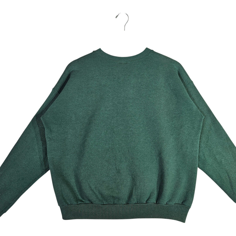 Vintage Green Blank Crewneck