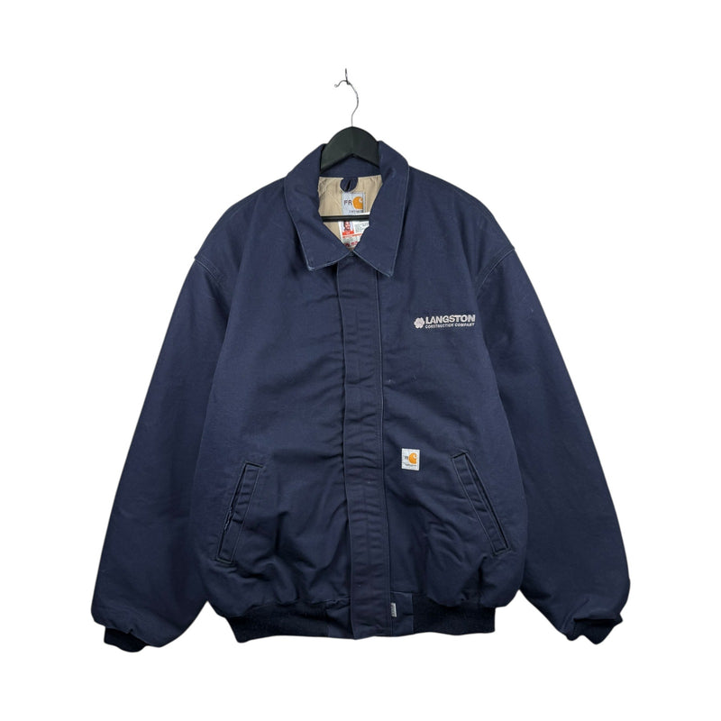 Vintage Carhartt Workwear Fire Resistant Full Zip Jacket