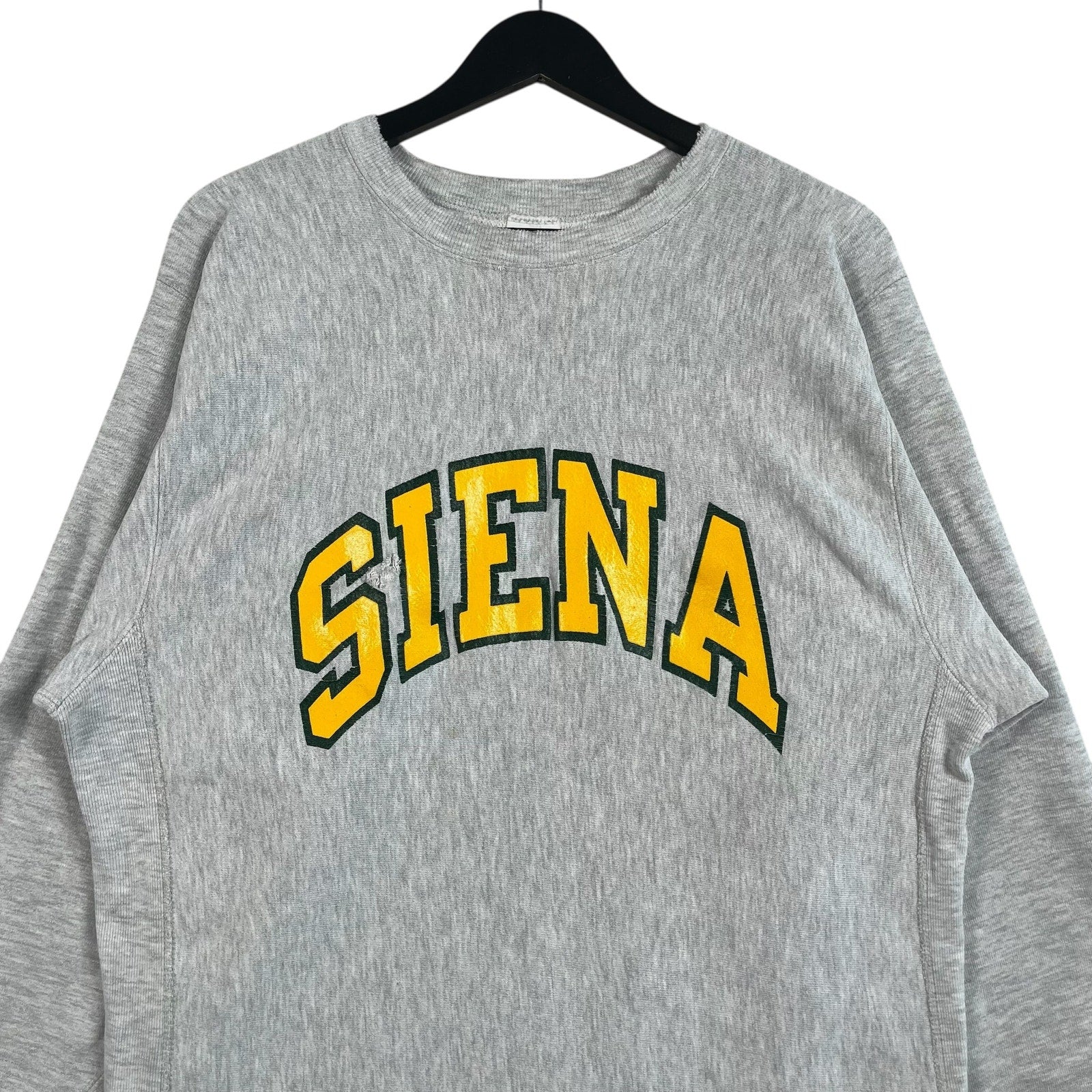 Vintage Champion Reverse Weave Siena College Spellout Crewneck