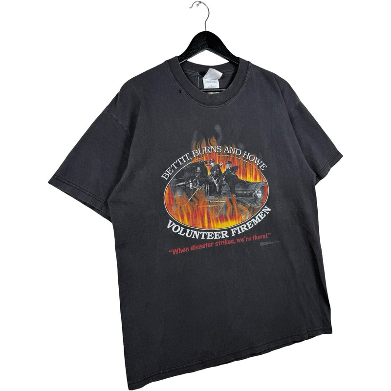 Vintage Volunteer Firemen Graphic T-Shirt