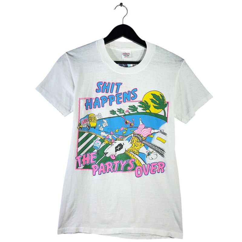 Vintage The Party's Over Graphic T-Shirt