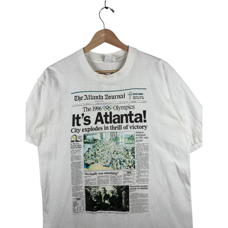 Vintage The Atlanta Journal Olympics T-Shirt 1996