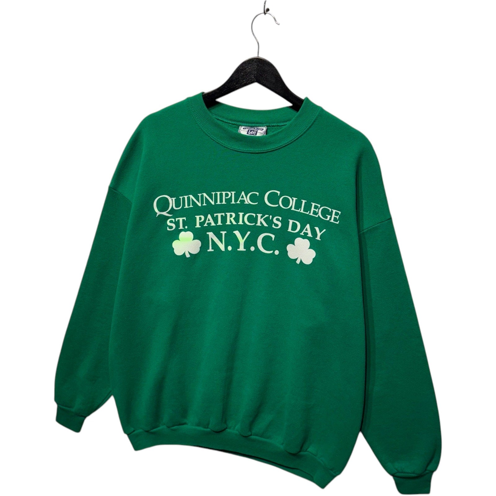 Vintage Quinnipiac College St. Patricks Day Crewneck
