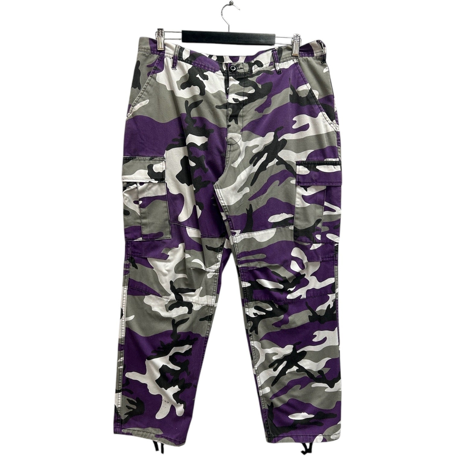 Vintage Military Surplus Camouflage Cargo Pants 35x30