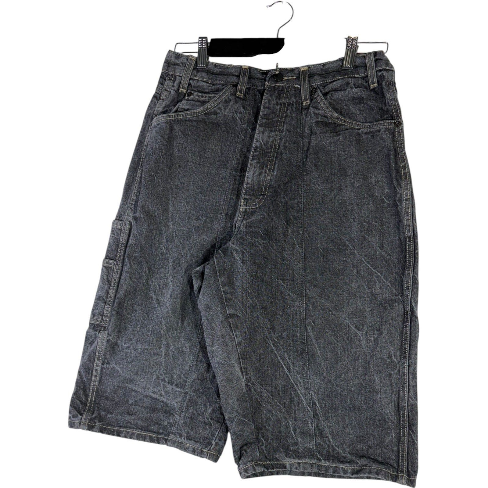 Y2K Dickies Stone Washed Carpenter Denim Shorts 34x15