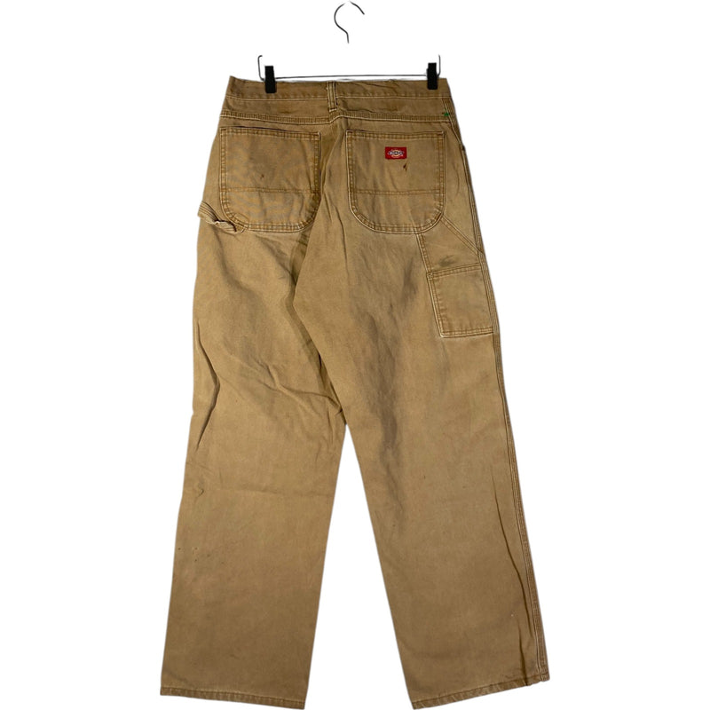 Vintage Dickies Khaki Workwear Carpenter Pants 32x30