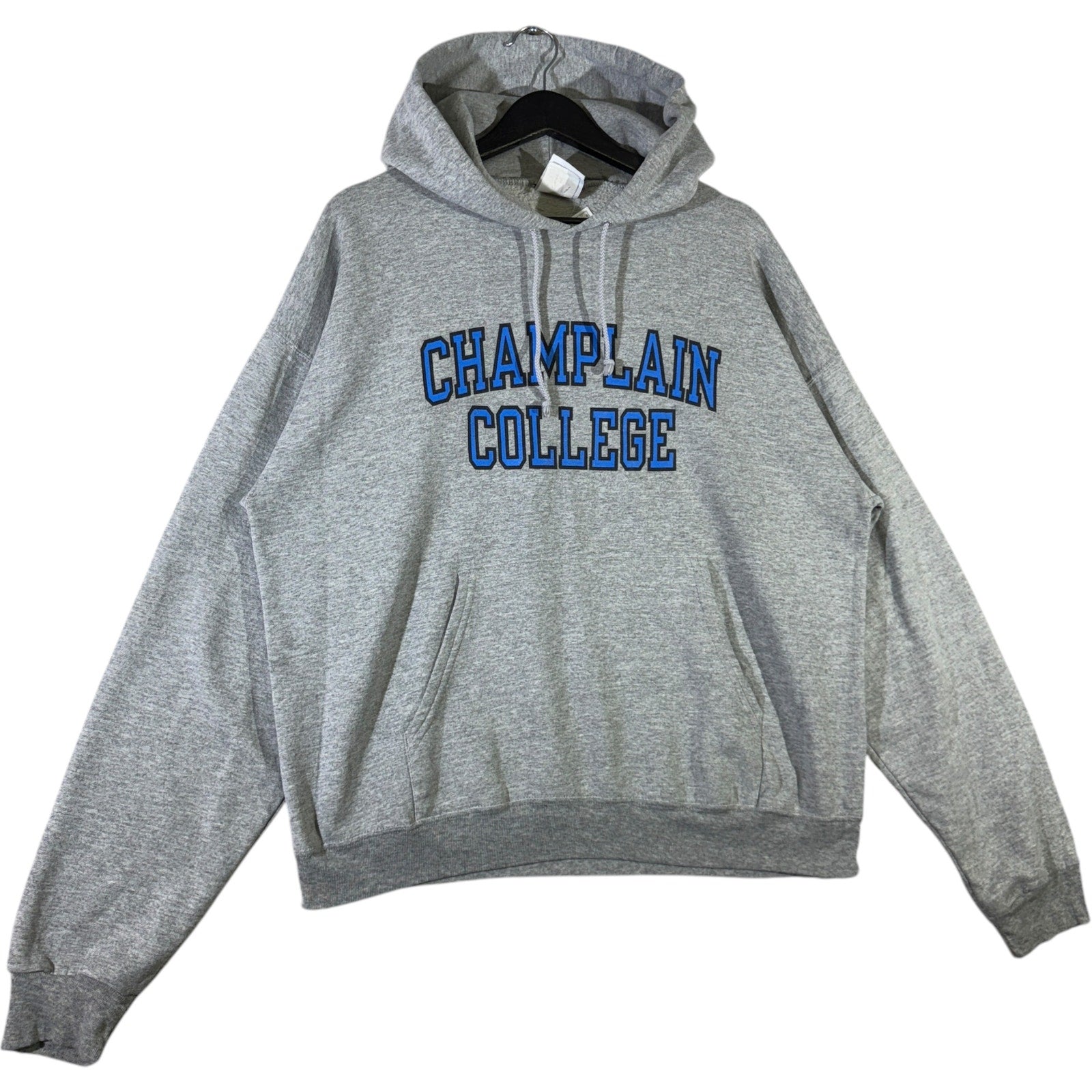 Vintage Champion Champlan College Chest Spellout Hoodie