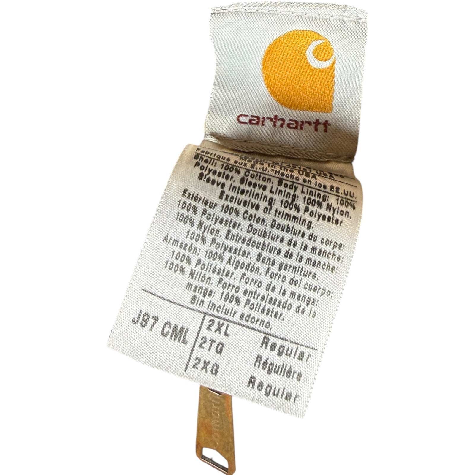 Vintage Carhartt Detroit Full Zip Workwear Jacket