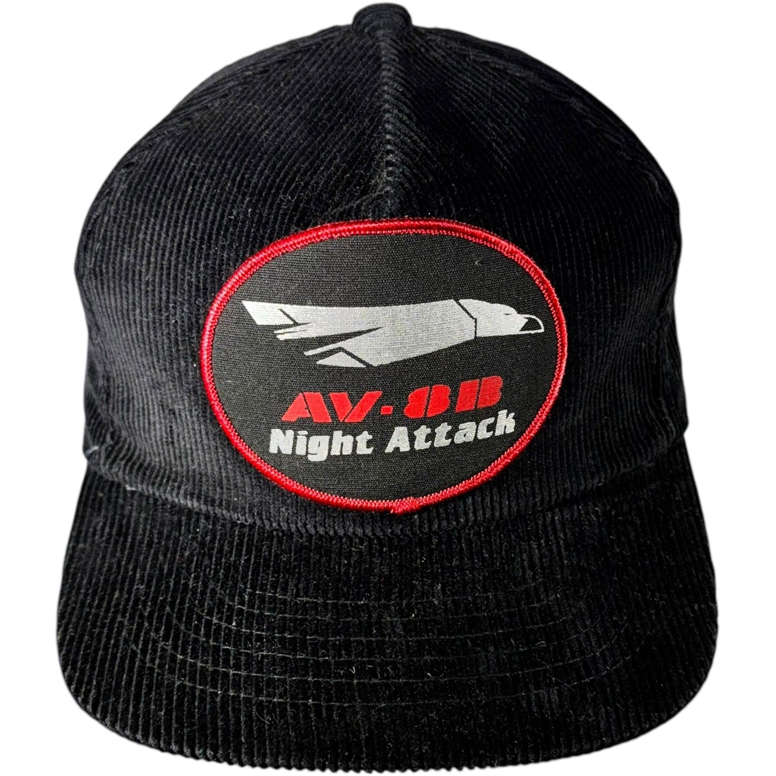 Vintage AV. 8B Night Attack Corduroy Snapback Hat