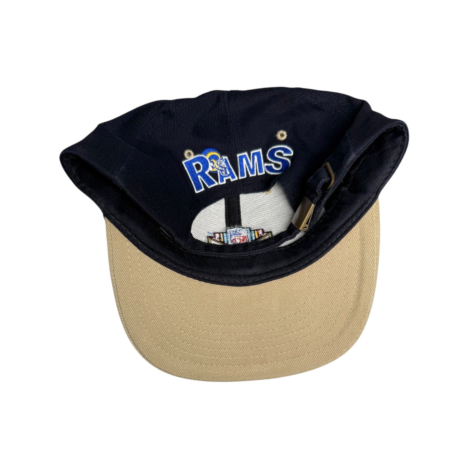 Vintage NFL Draft St. Louis Rams Strapback Hat 90s OS