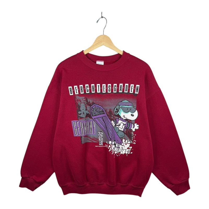 Vintage Snoopy Berchtesgaden Snowboarding Crewneck