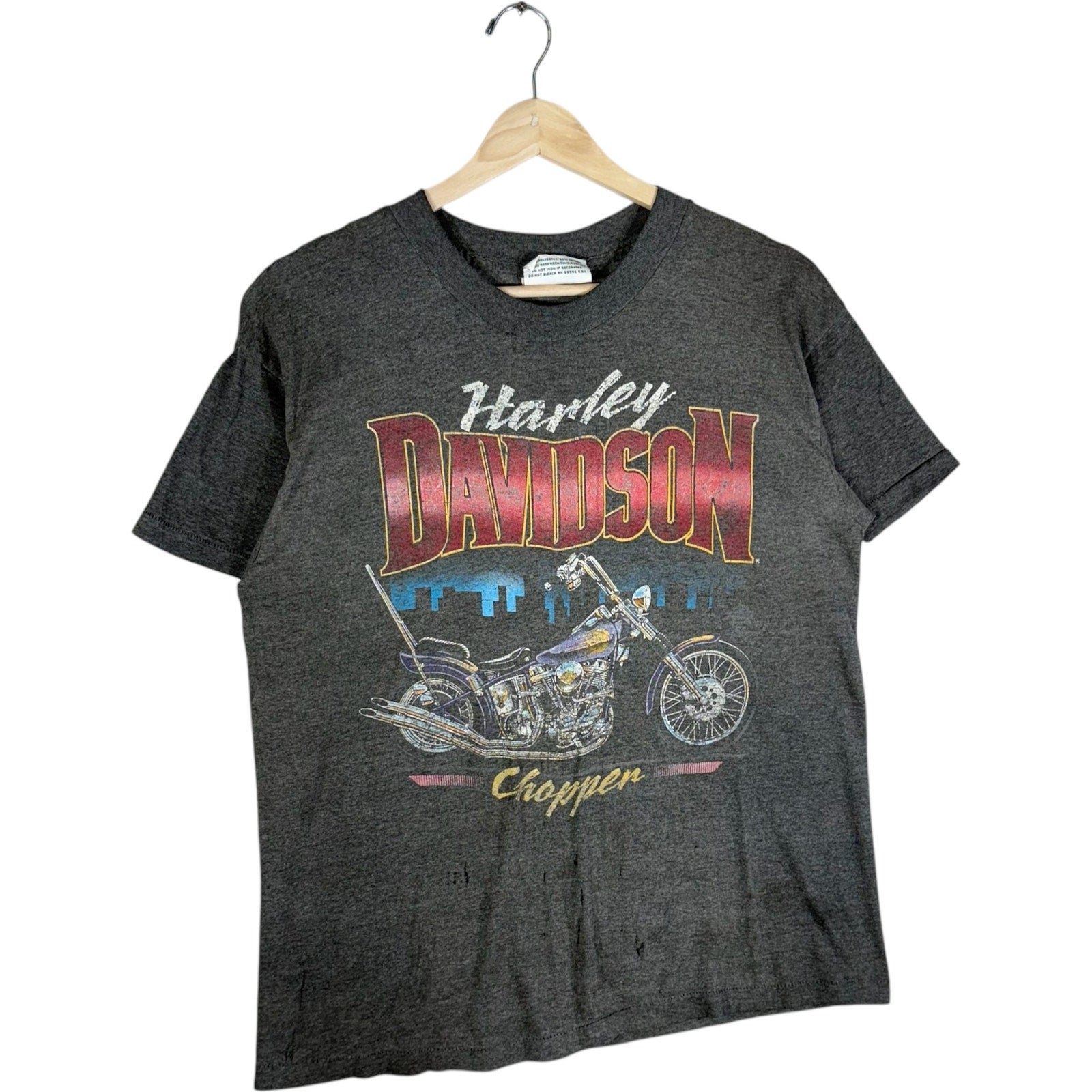 Vintage Harley Davidson Chopper Tee