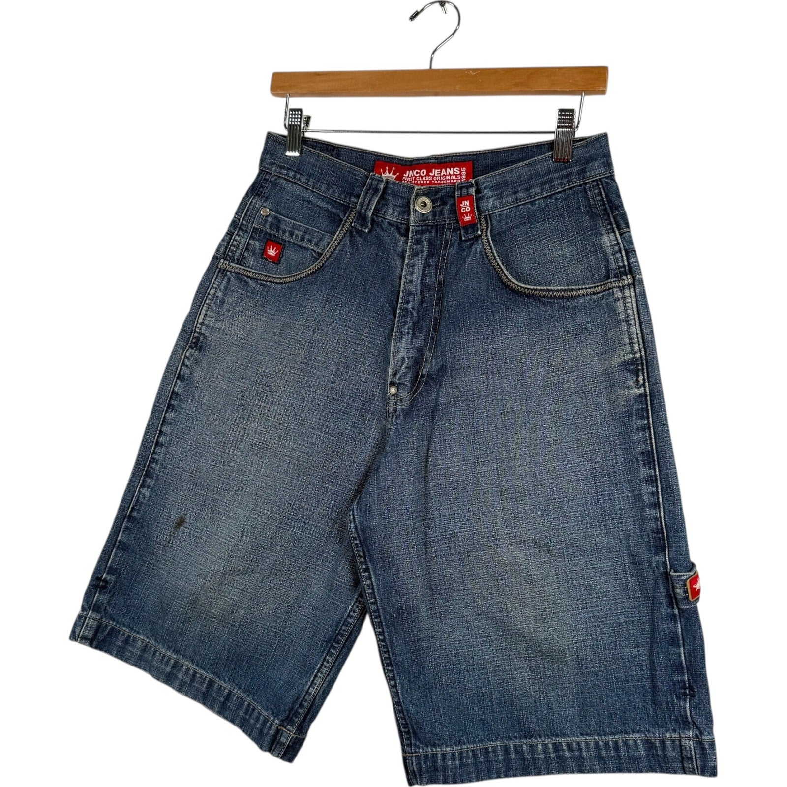 Y2K Jnco Jeans Dragon Denim Shorts 30