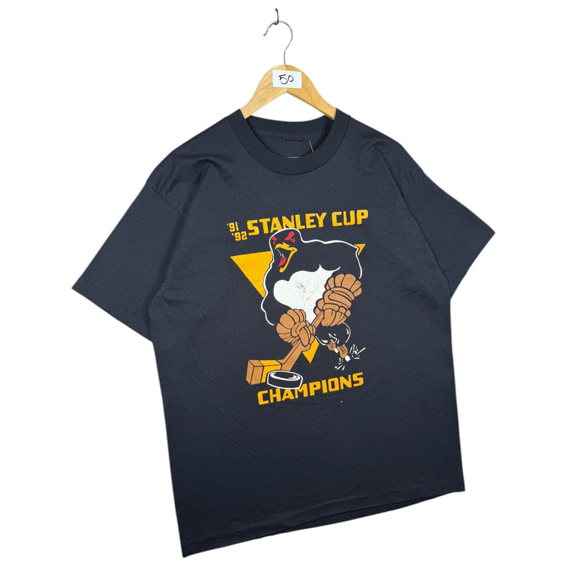 Vintage Pittsburgh Penguins NHL Stanley Cup T-Shirt