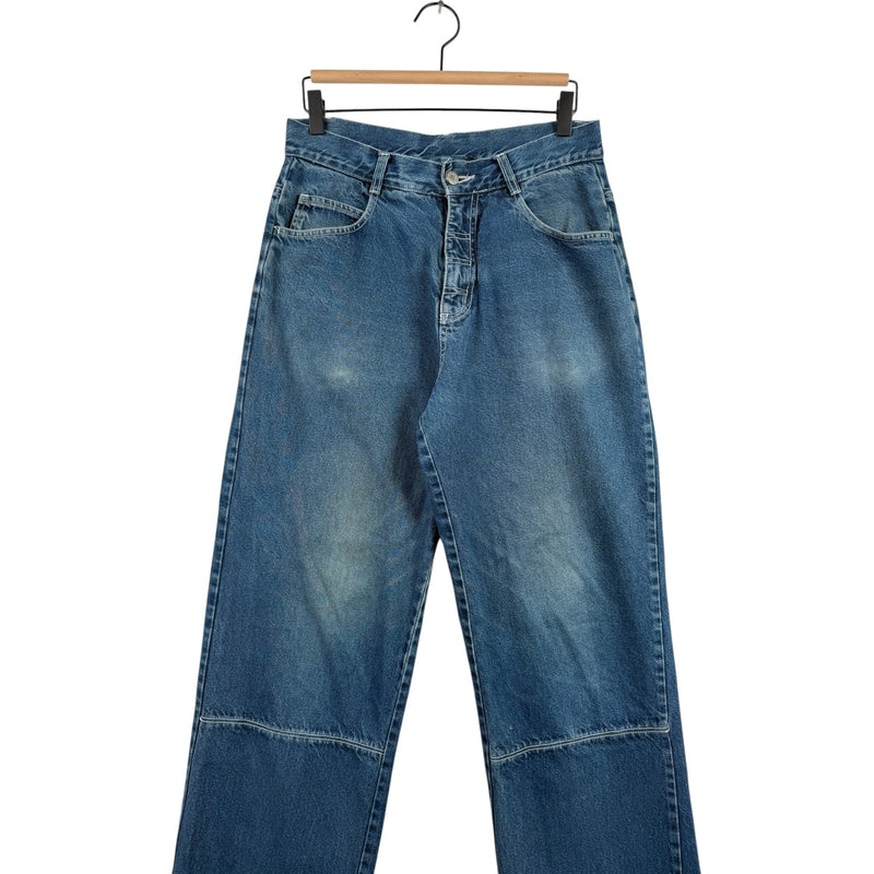 Vintage WXY JNCO Style Straight Leg Denim Jeans 30x31