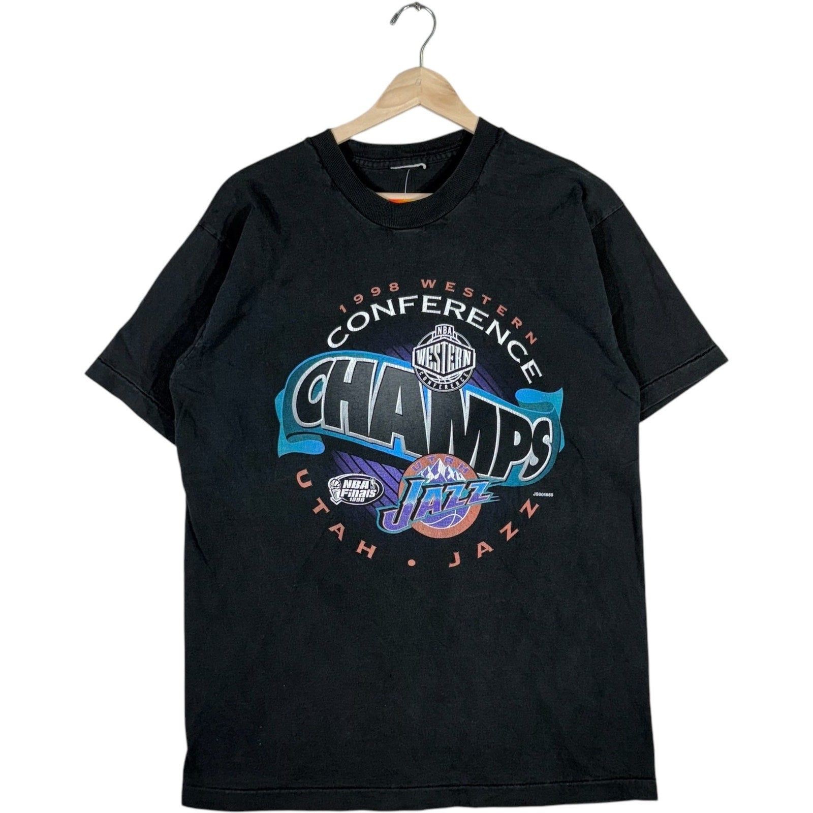 Vintage Utah Jazz Western Conference Champs NBA 1998 Tee