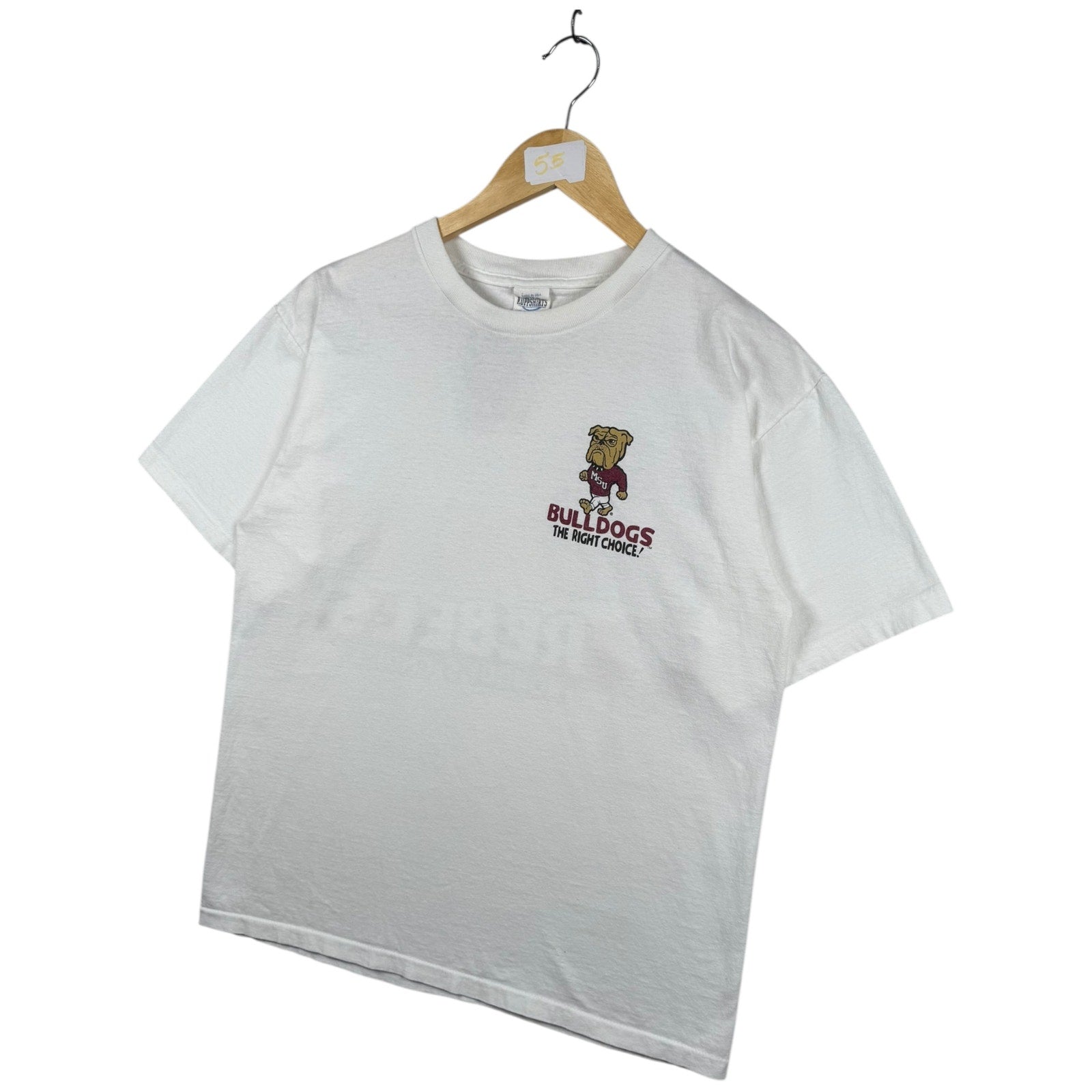 Vintage Mississippi State Bulldogs vs LSU Tigers Ole Miss Rebels T-Shirt