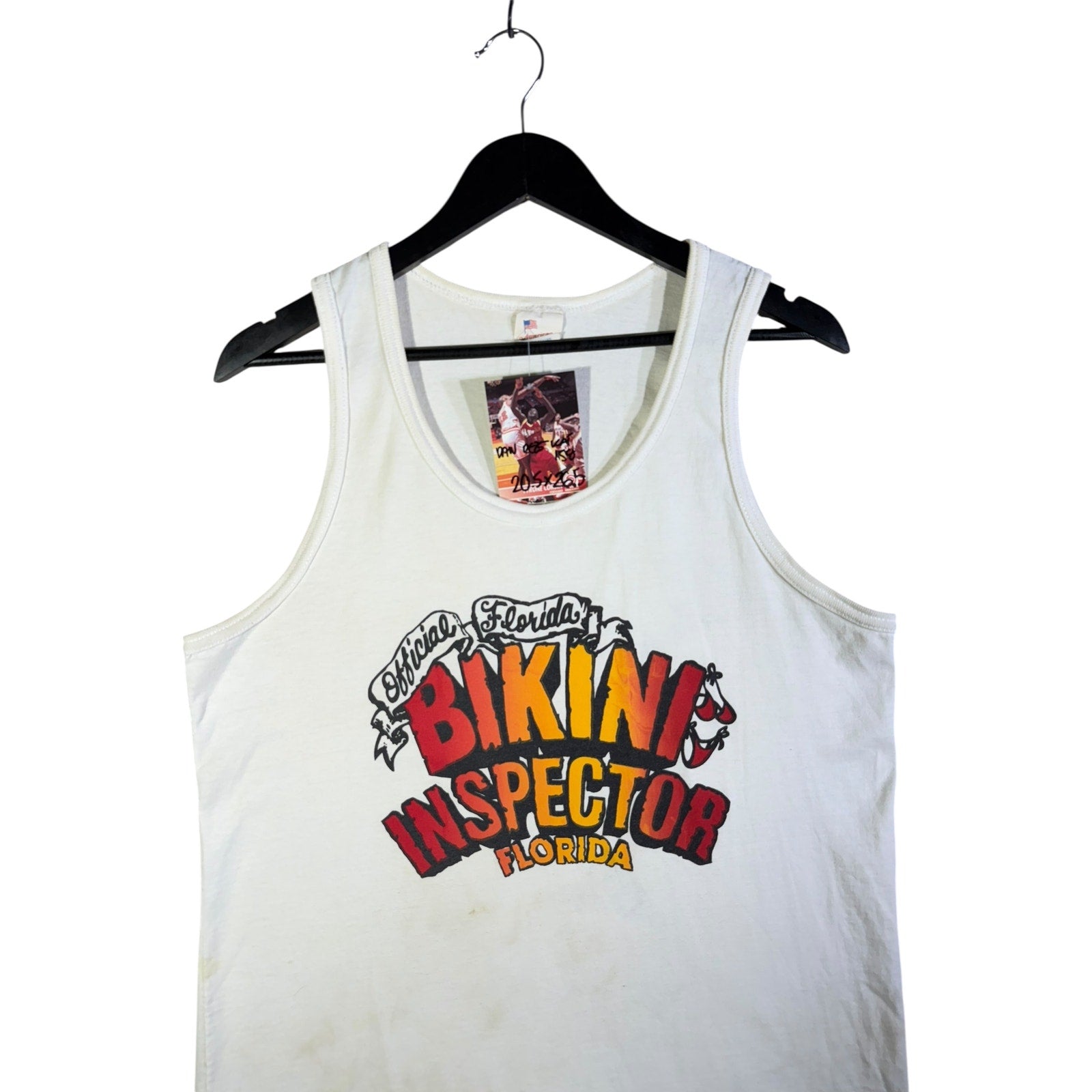 Vintage Bikini Inspector Florida Official Tank Top