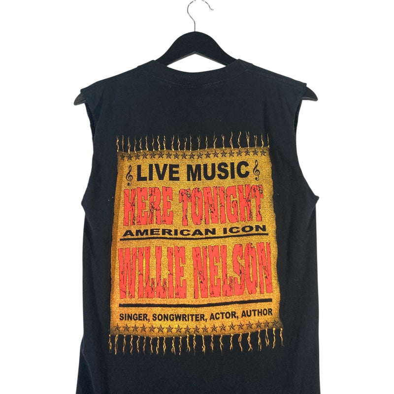 Vintage Willie Nelson Tank Top Small American Singer Tank Top