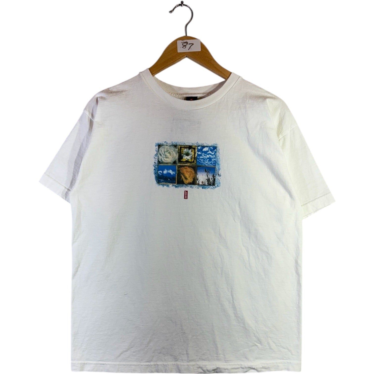 Vintage Levis Nature Scenic Grid T-Shirt