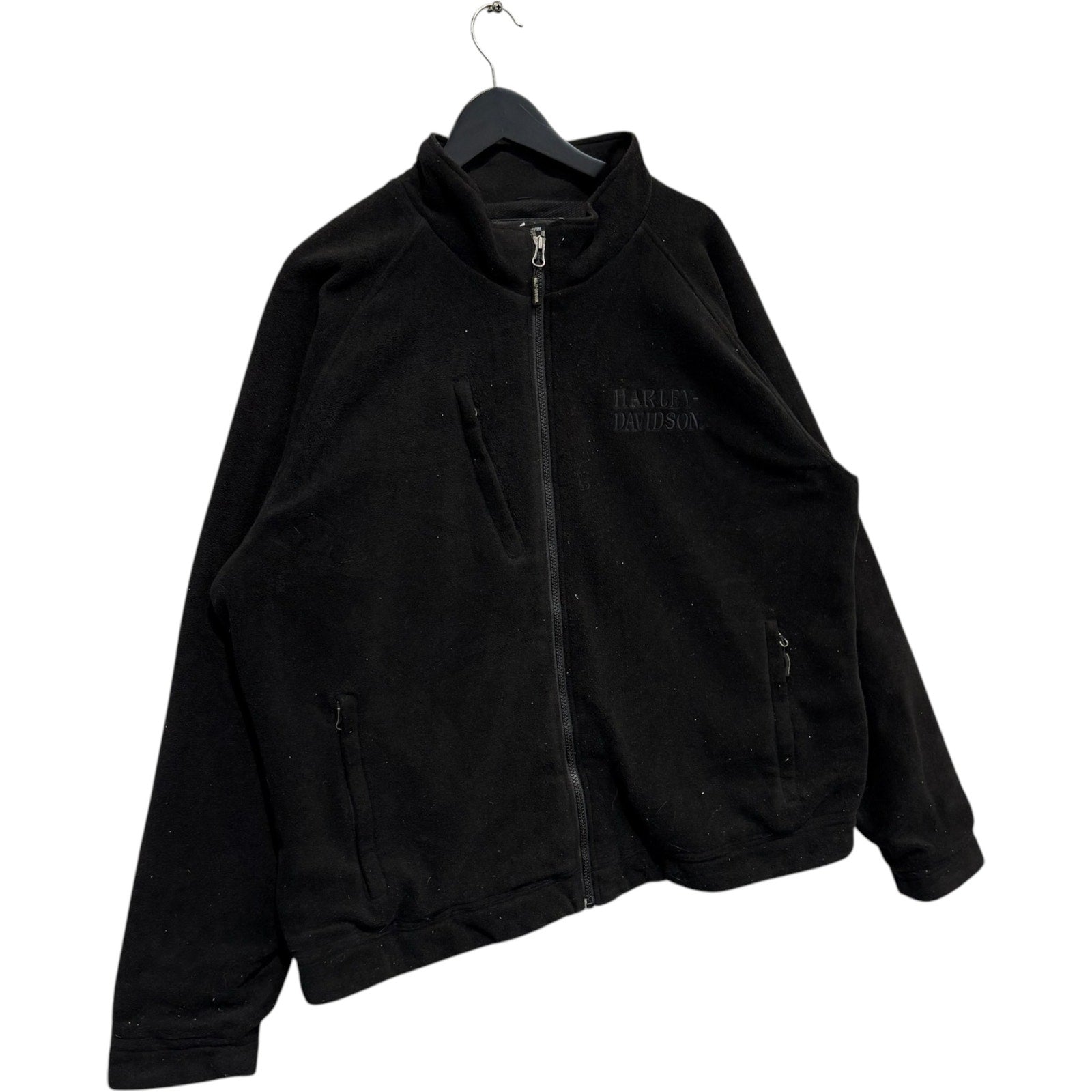 Vintage Harley Davidson Embroidered Fleece