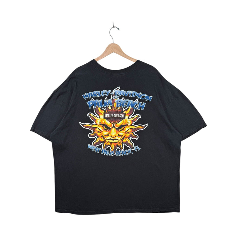 Vintage Harley Davidson West Palm Beach Florida T-Shirt