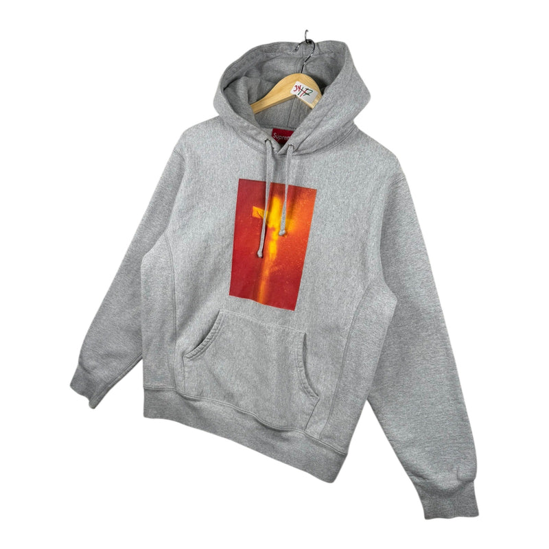 Vintage Supreme Christianity Cross Graphic Hoodie