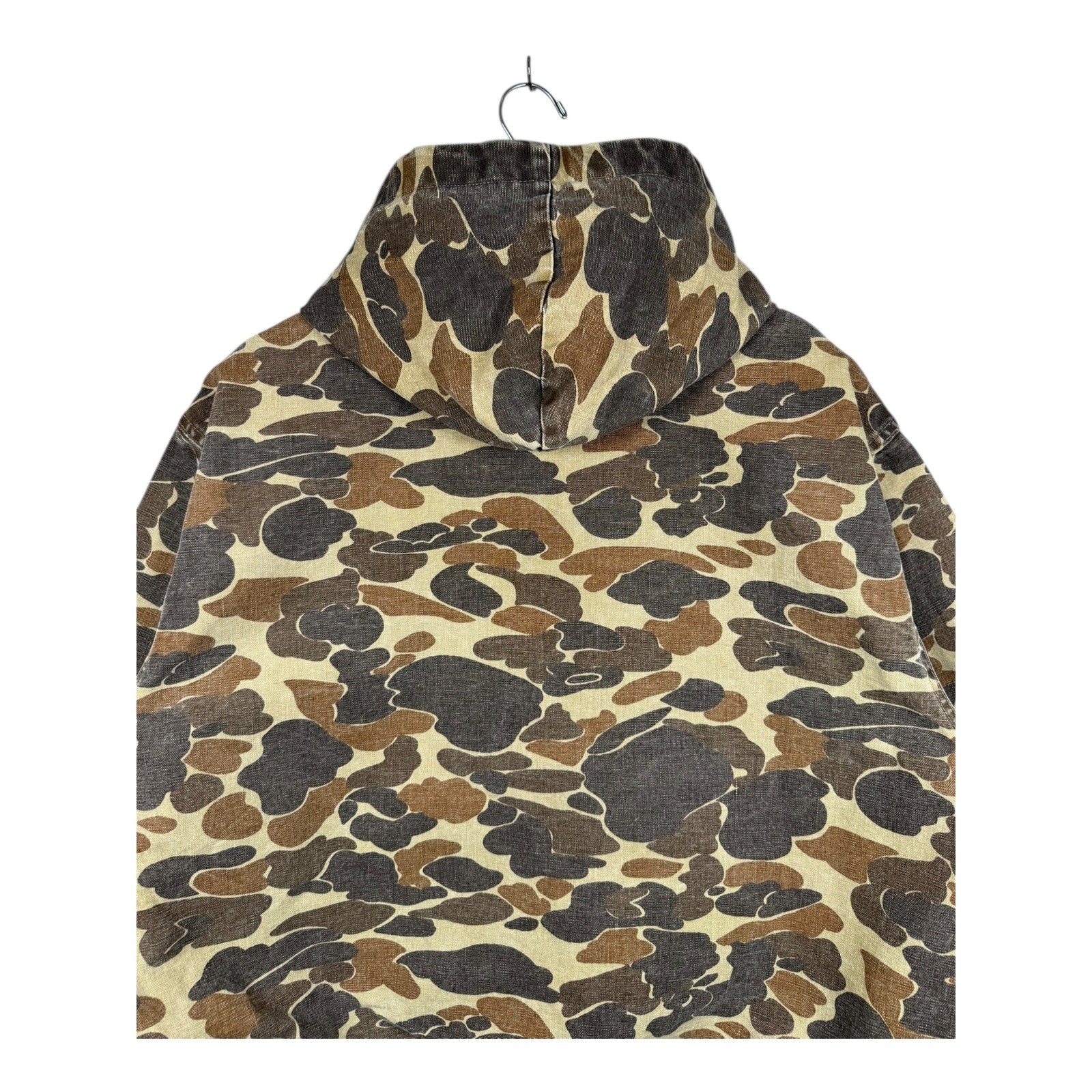 Vintage Carhartt Camo Thermal Lined Full Zip Hoodie