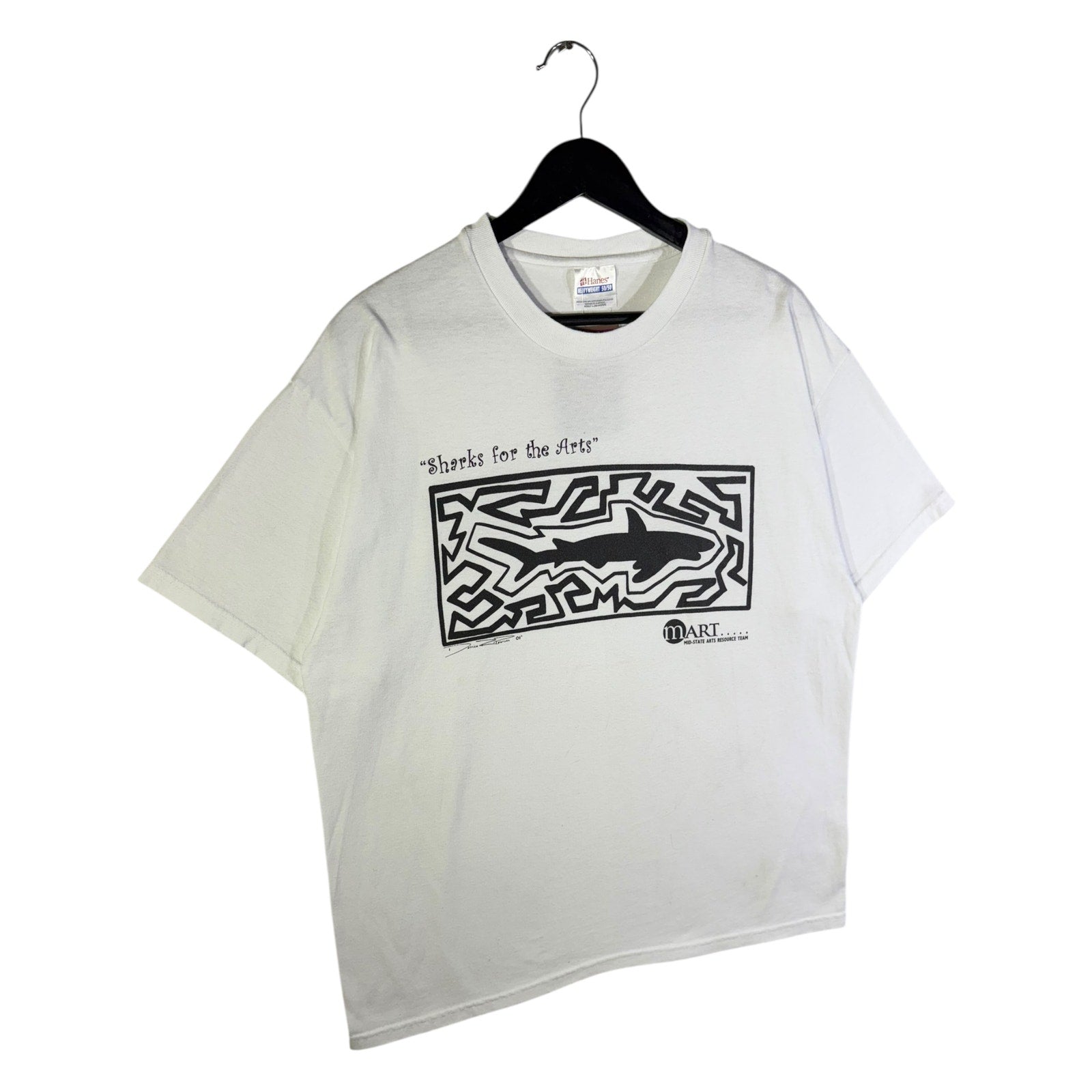 Vintage Sharks for the Arts MART Miami T-Shirt