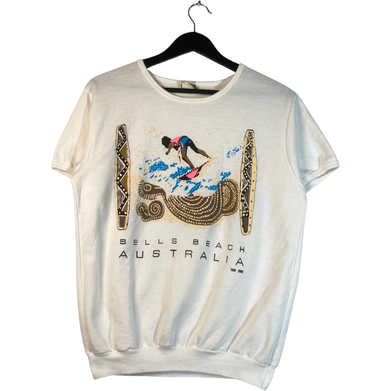 Vintage Bells Beach Australia Cut Crewneck