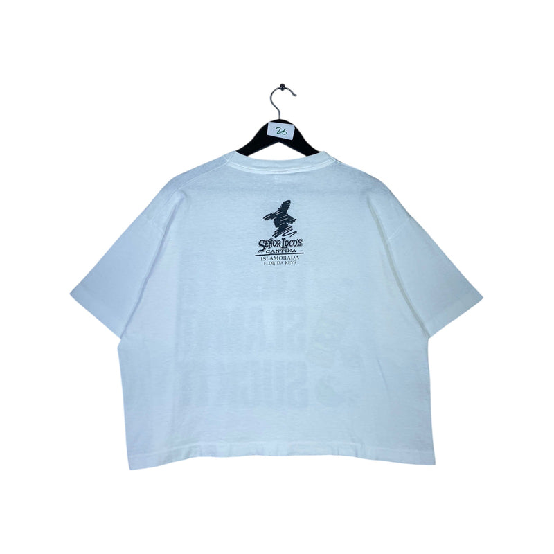 Vintage Señor Loco Cantina Cropped T-Shirt