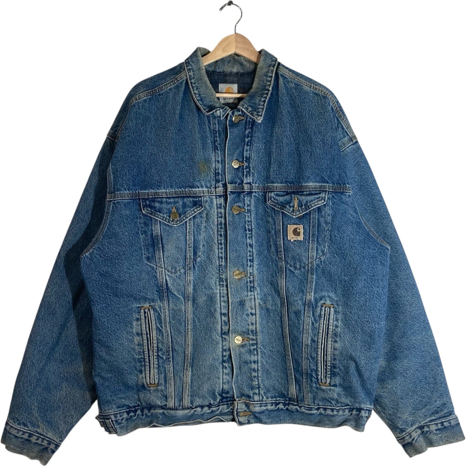 Vintage Carhartt Workwear Denim Jacket