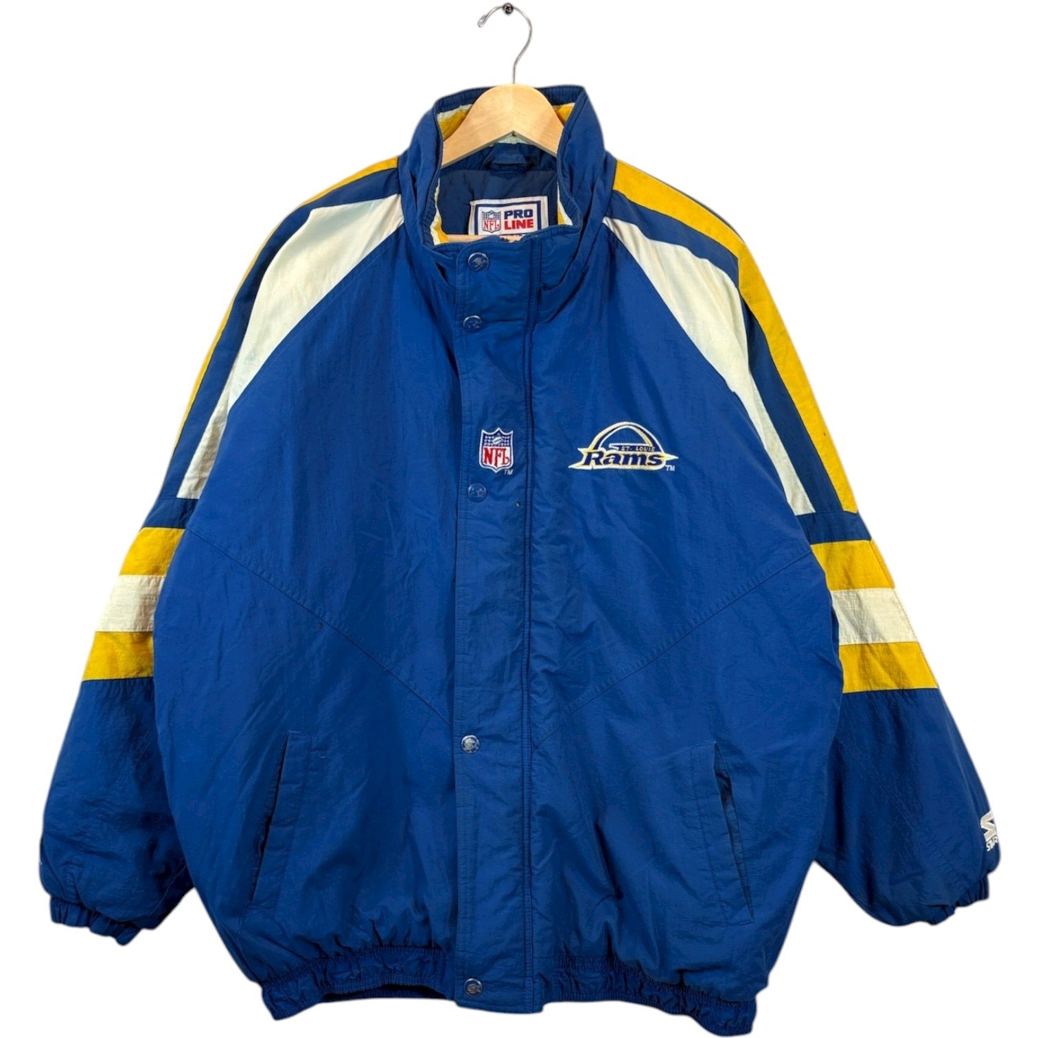 Vintage NFL Saint Louis Rams Puffer Jacket