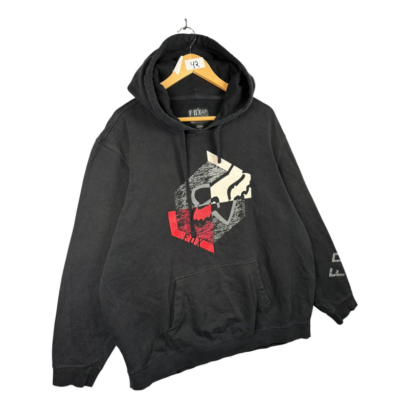 Vintage Fox Pullover Hoodie