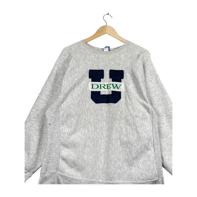 Vintage U Drew University Knit Sweatshirt