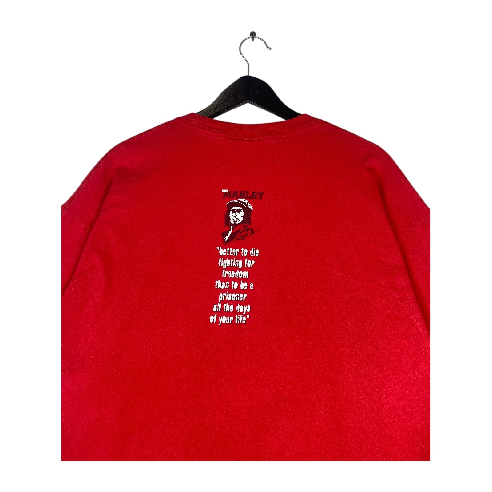 Vintage Bob Marley Graphic Print T-Shirt