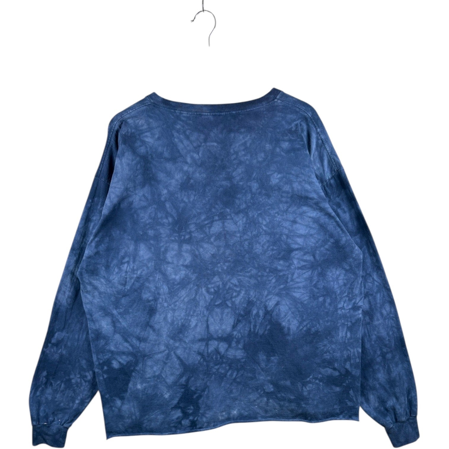 Vintage Tie Dye Wild Animals Print Long Sleeve