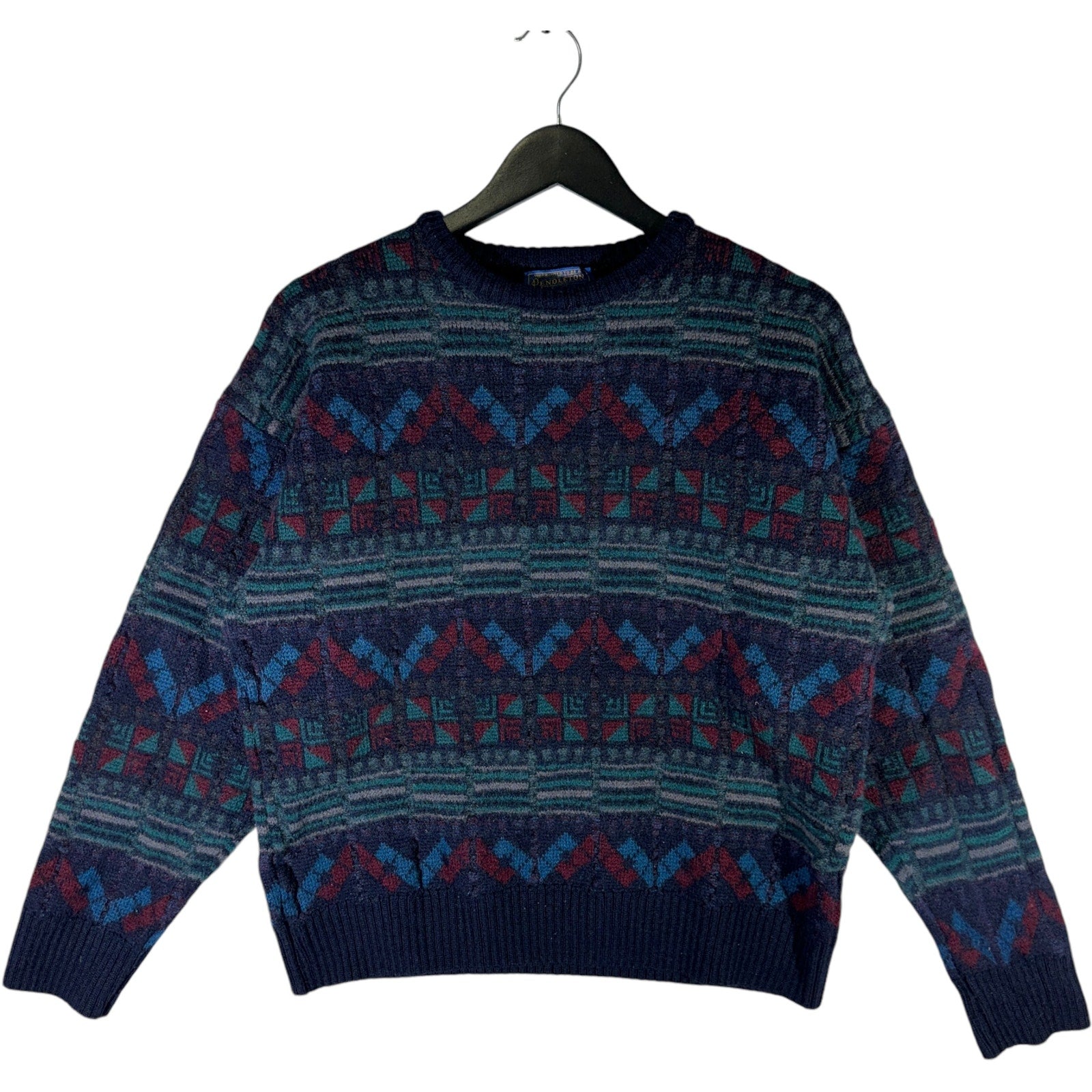 Pendleton Blue Wool cheapest Sweater Sz L