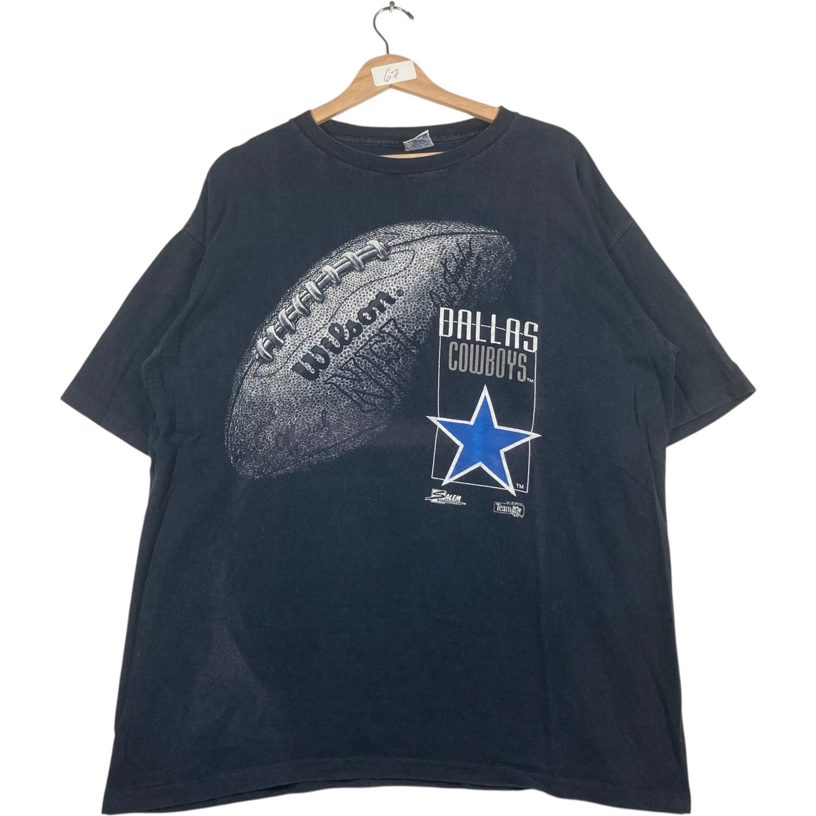Vintage Dallas Cowboys Wilson Football NFL Tee