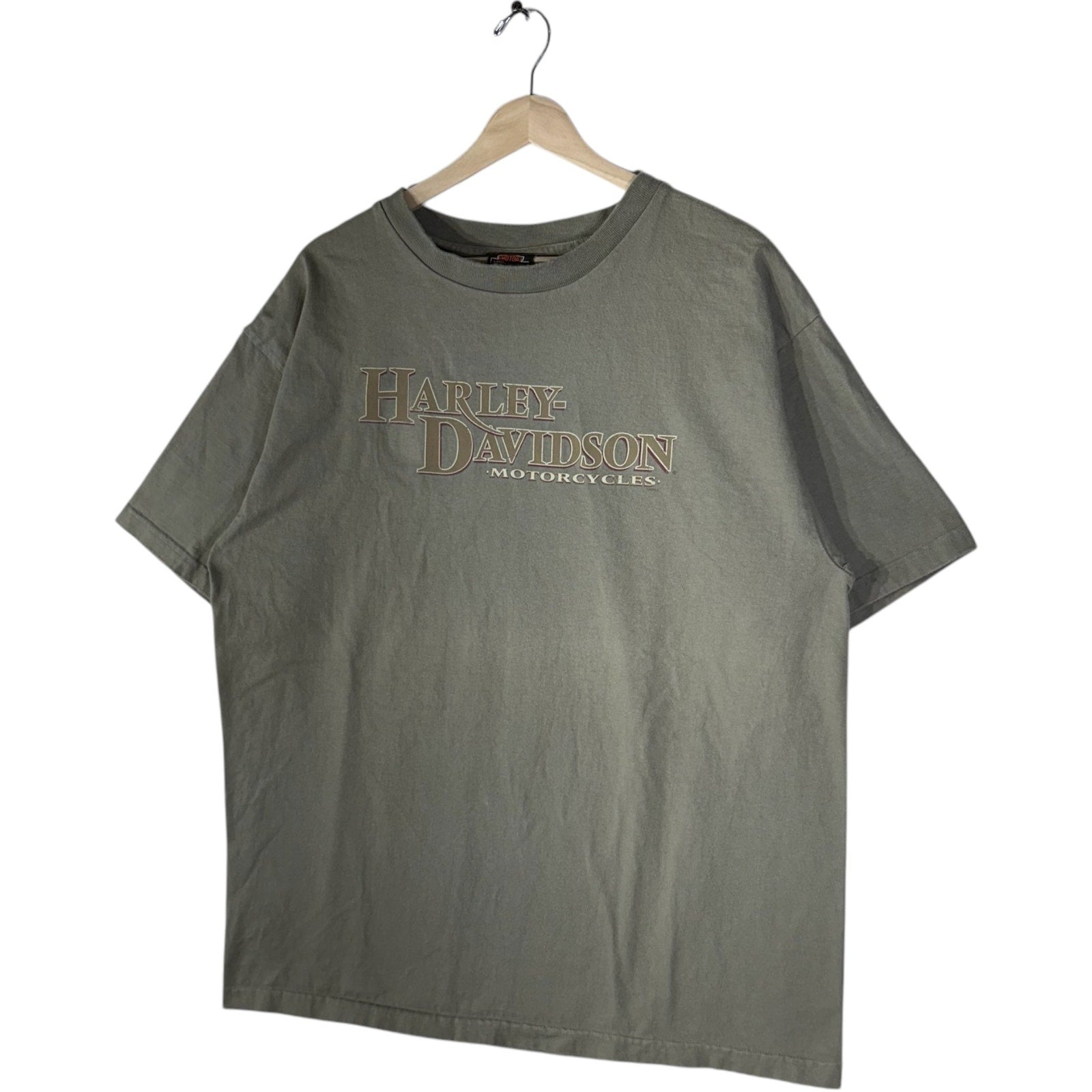 Vintage Harley Davidson Motorcycles Spellout Tee