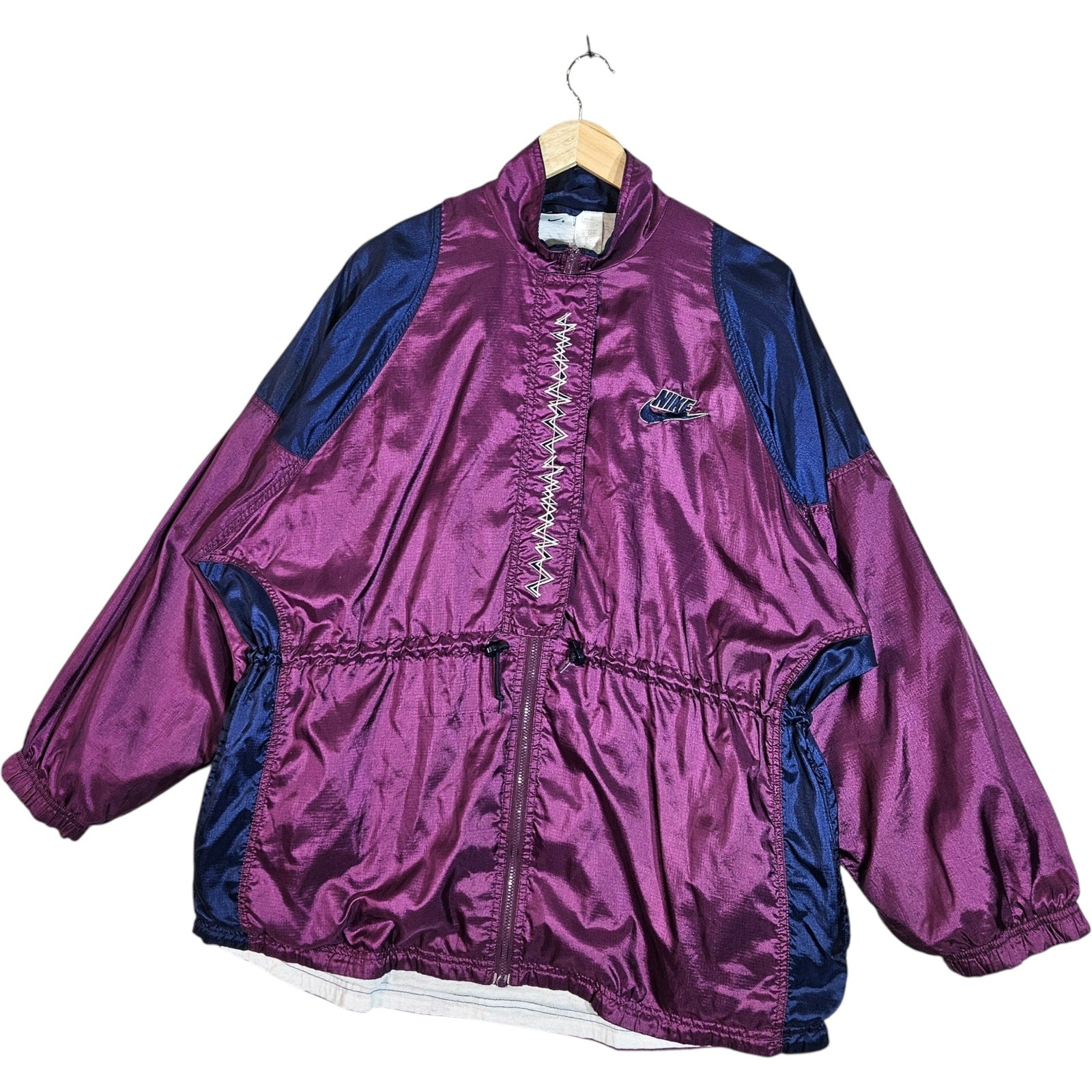 Vintage Shiny Nike Footlocker Windbreaker