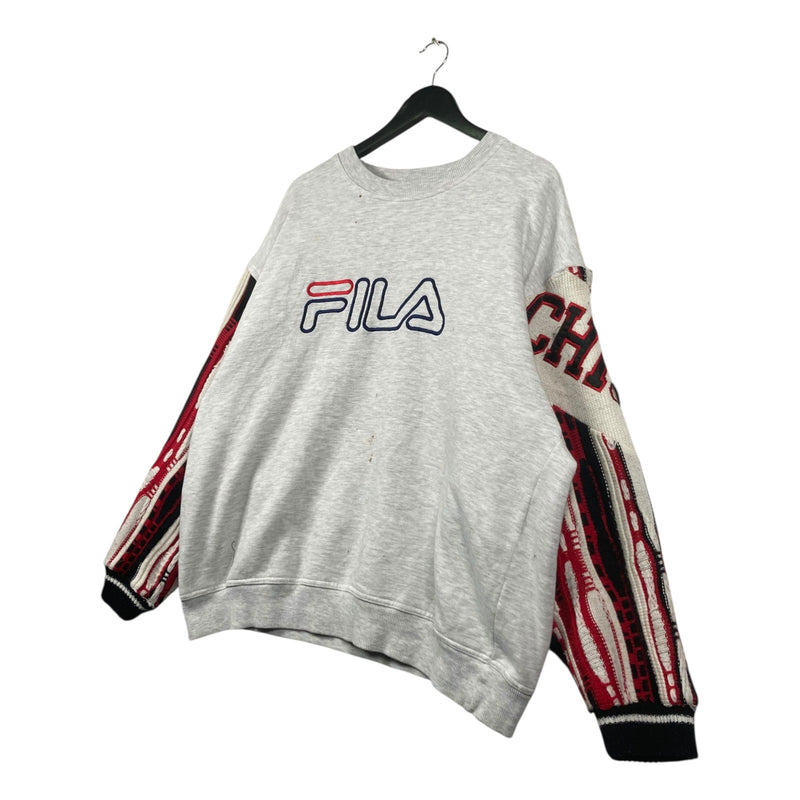 Vintage Fila Cut & Sew Coogi Style Chicago Crewneck