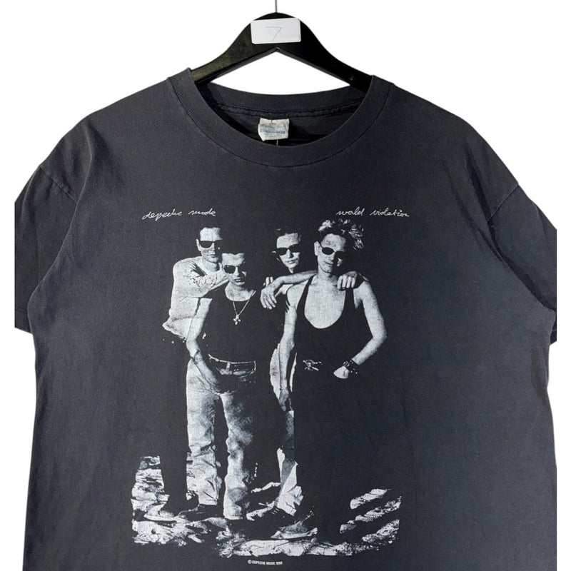Vintage Depeche Mode 1990 World Violation Tour T-Shirt